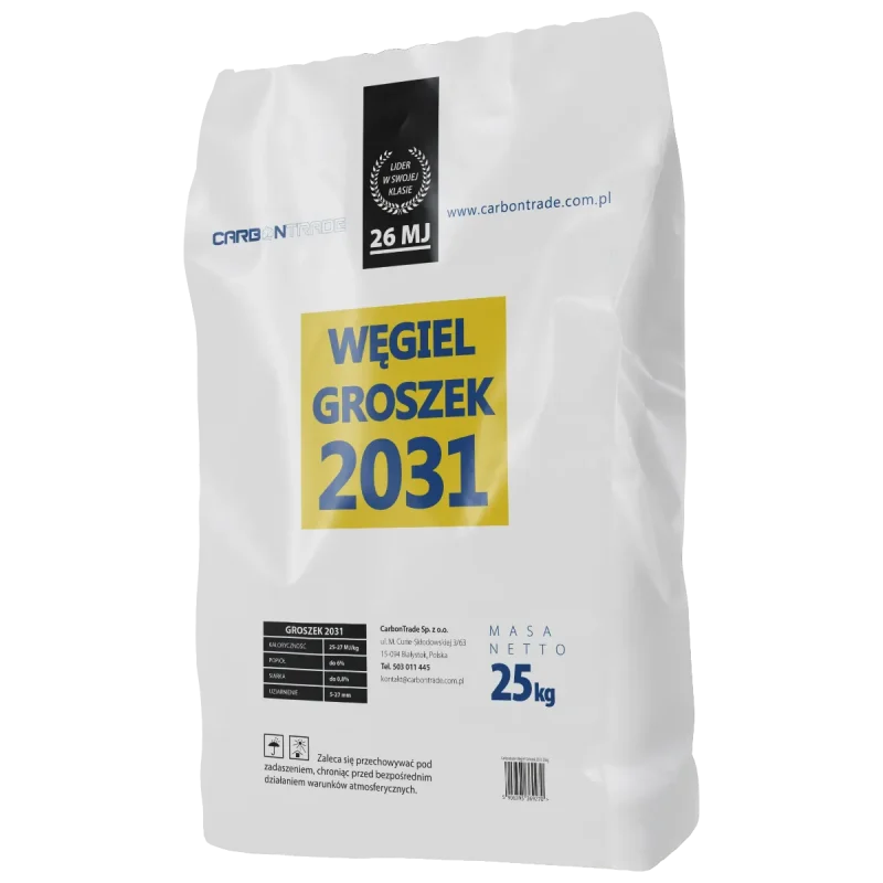 Carbontrade Groszek 2031 25-27 MJ/kg 1 tona